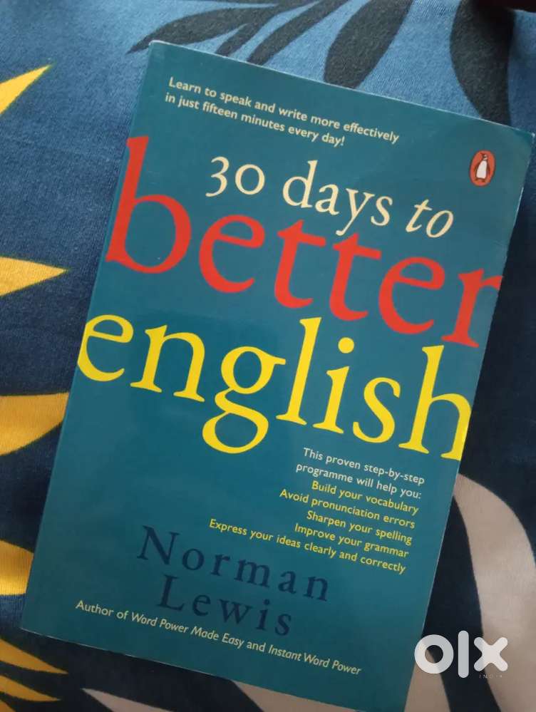 30 days better english book