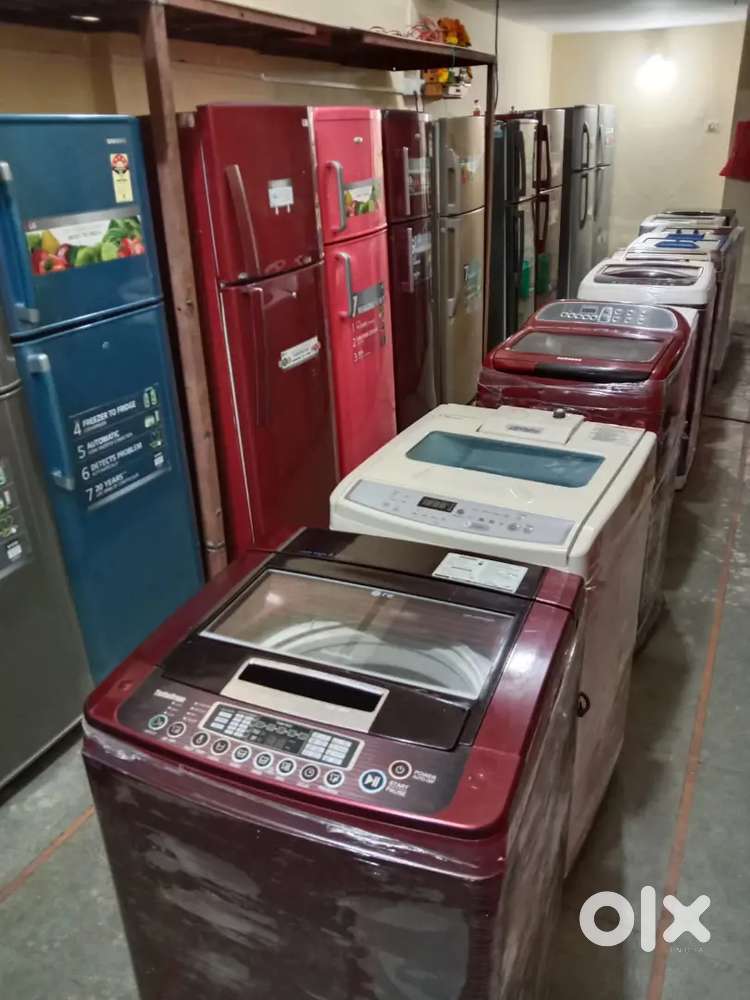 Good { 5 year warranty }delivery free used [washing machine//fridge]