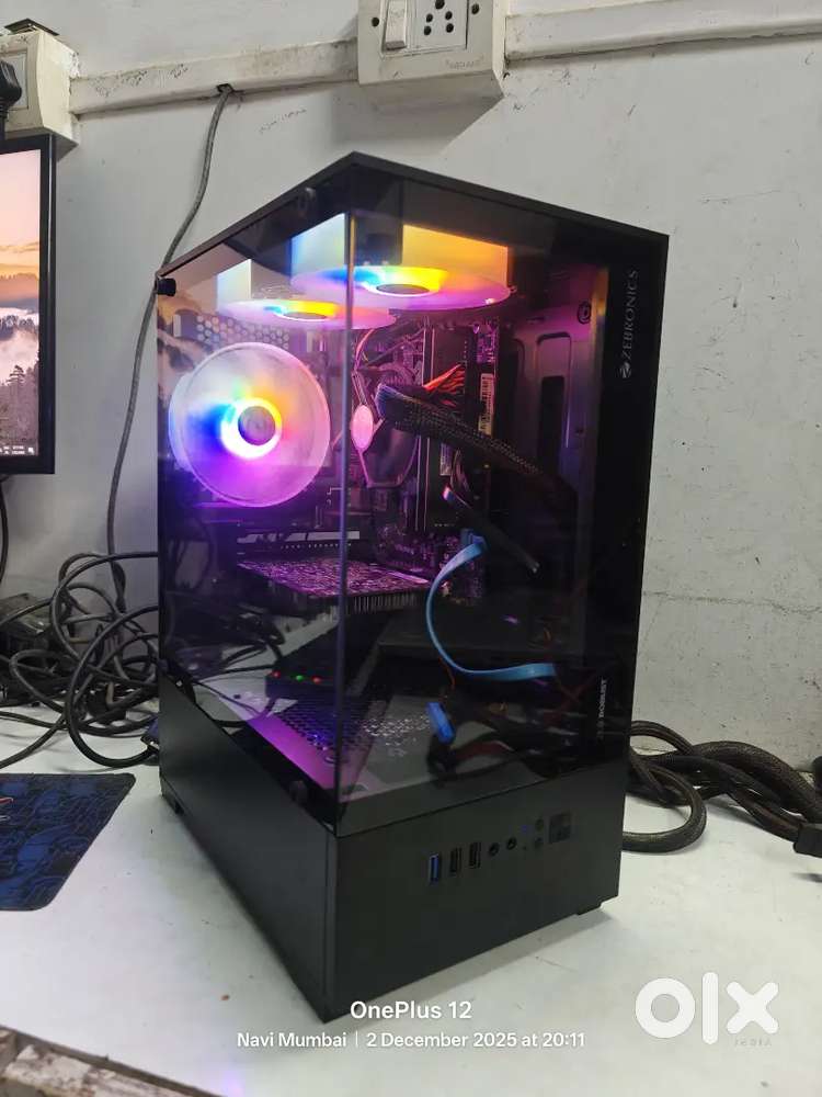 Intel i5 gaming editing pc with ddr5 graphics card new condition