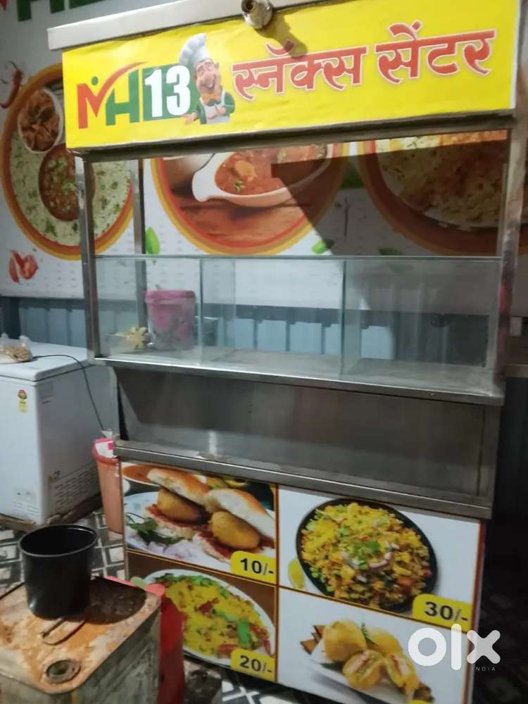 Stainless steel counter