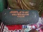 Bass tube inbuilt amplifier