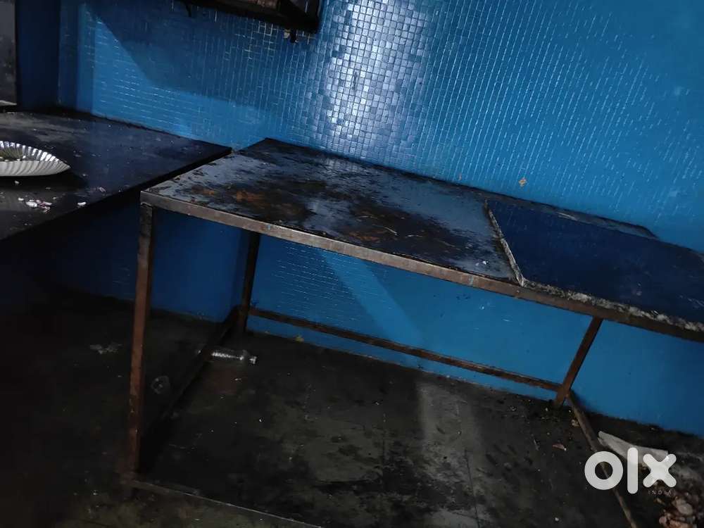 Kitchen table and counters