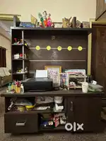 Multi purpose wooden TV & Computer Stand with storage
