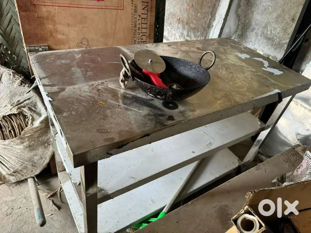 Cash Counter/Chinese Hobb Bhatti /Cutting table2x6/Cutting Table4x2