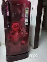 LG Refrigerator 185 Ltr 3 Star Direct Cool Single Door (Scarlet Bloom)