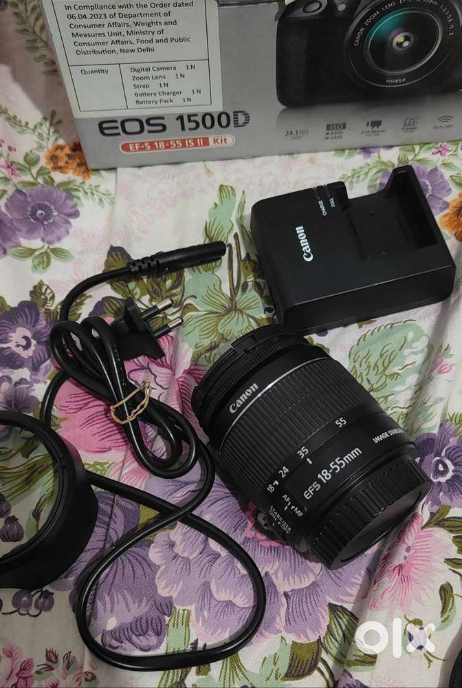 Cannon 1500D with 50mm lens