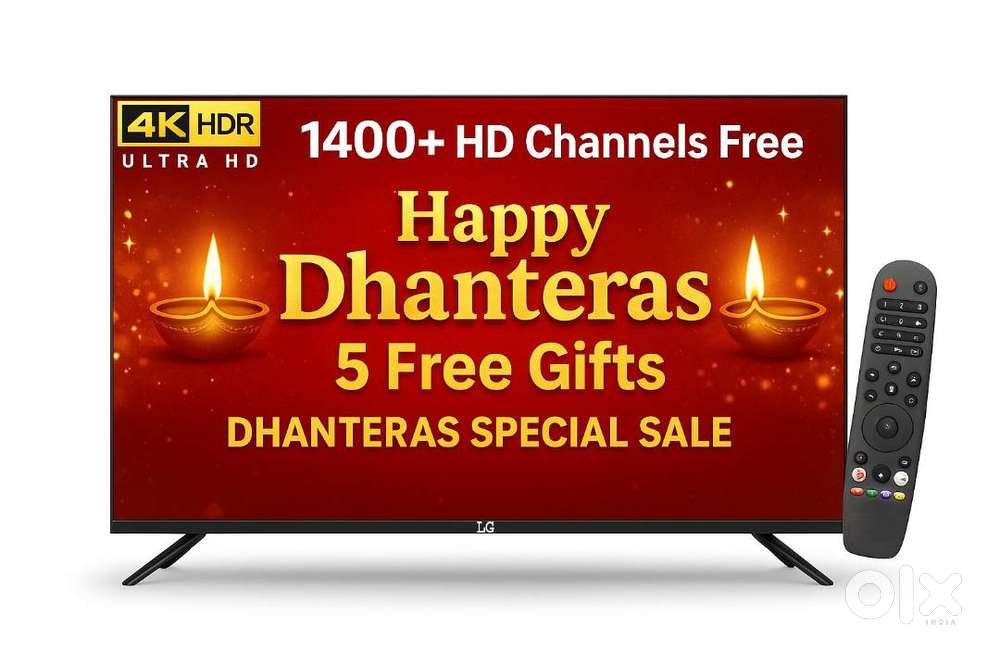 BIG Sale 50'' 4K Smart 22500/- & 50 LG Webos Led Tv 25500 All Size AVB