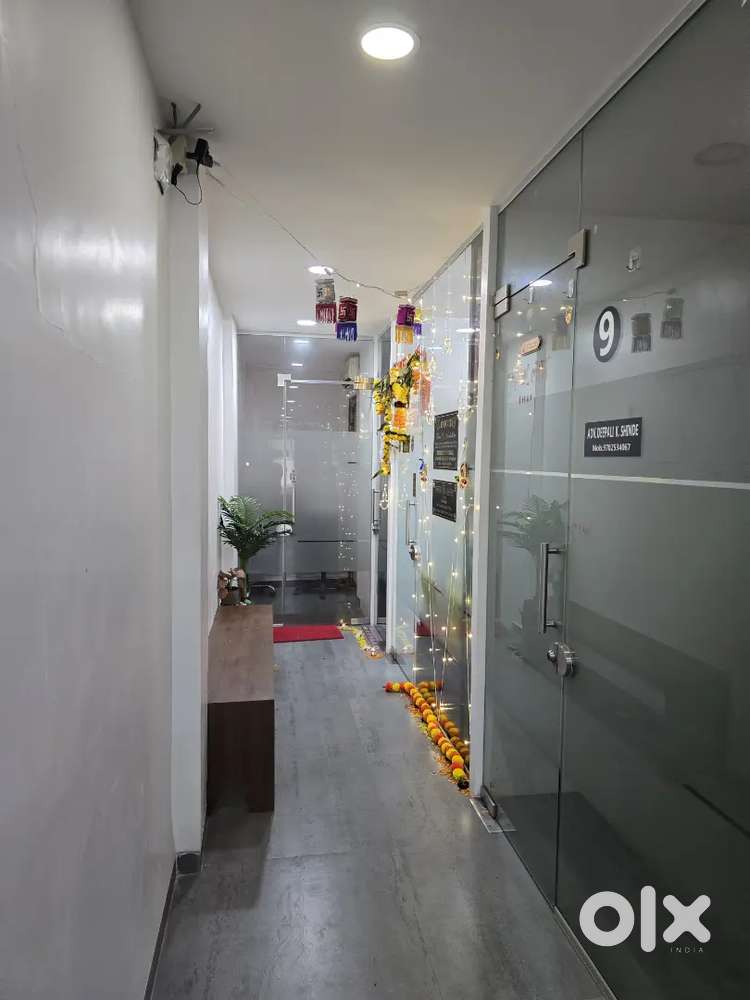 Available Pre leased small office for sale at thane sation