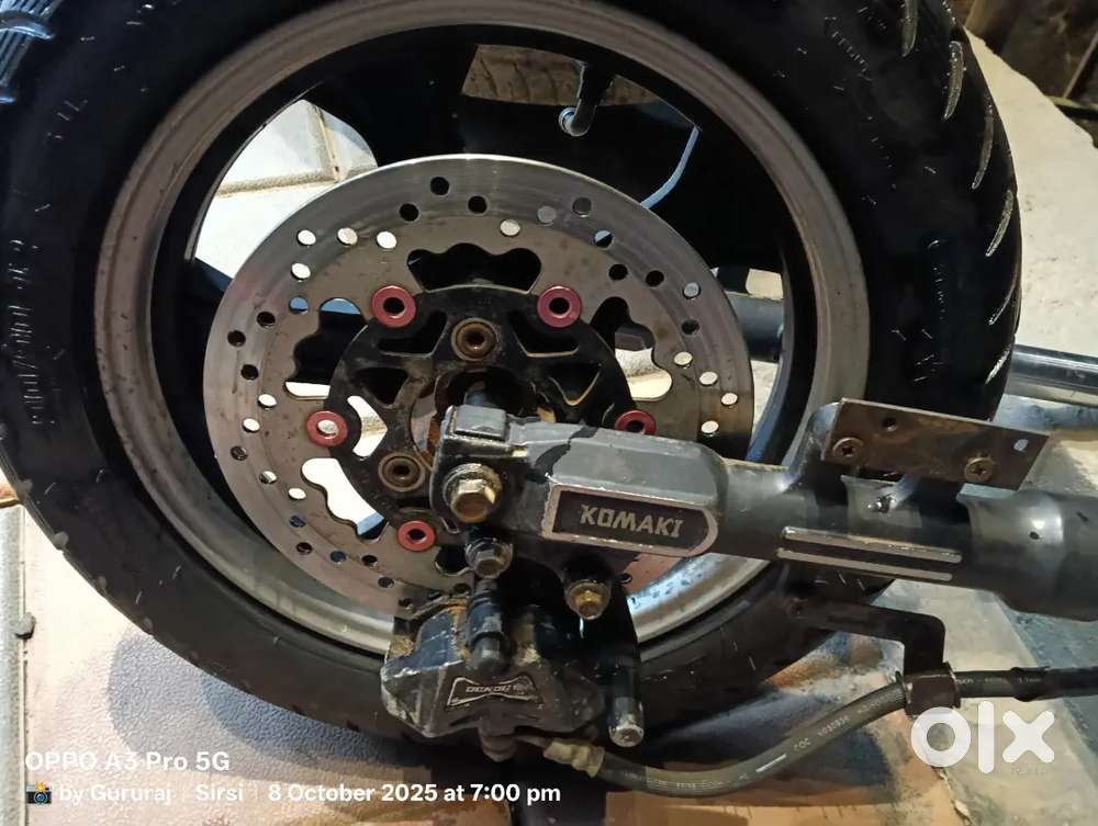 Electric scooter front suspension