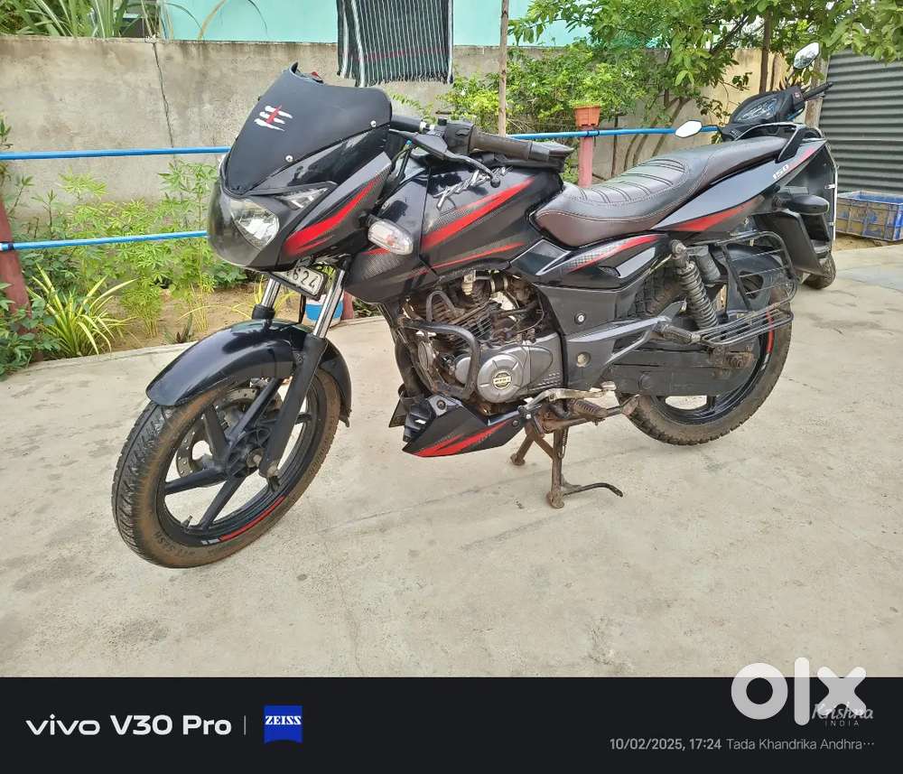 90% back tyre 50% front tyre