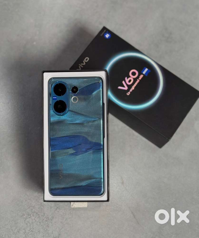 Vivo V60 8/256GB Storage Blue colour 1 Month Old