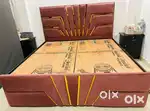 Bed beautiful design brand new double bed