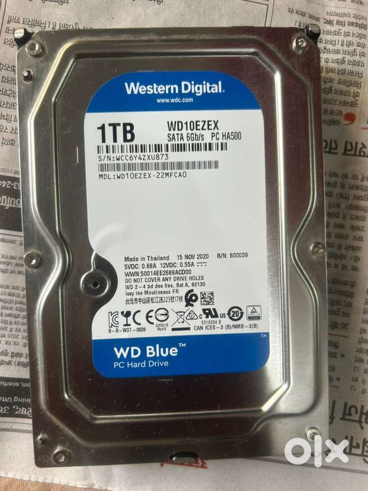 1TB unused WD hardisc
