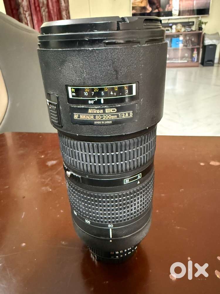 Nikon ED AF NIKKOR 80-200mm 1:2.8 D Lens No fungus no scratches in nea