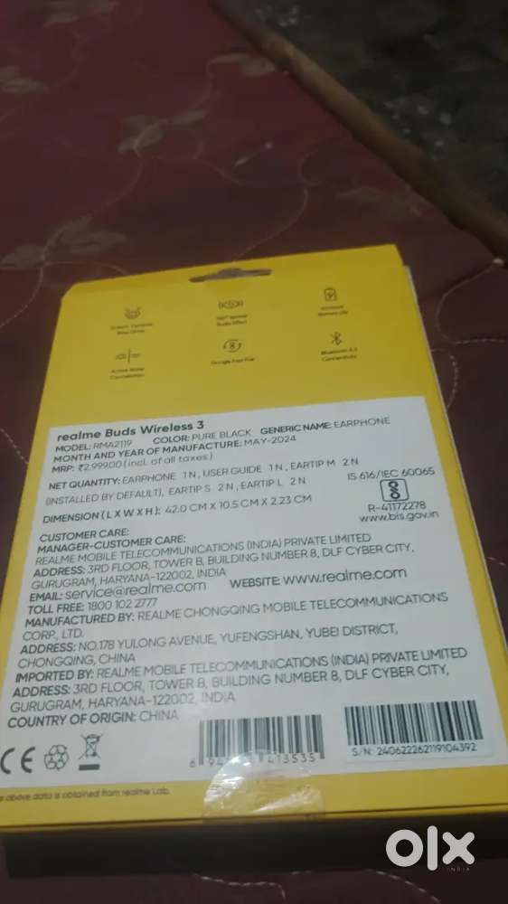 Realme wireless 3