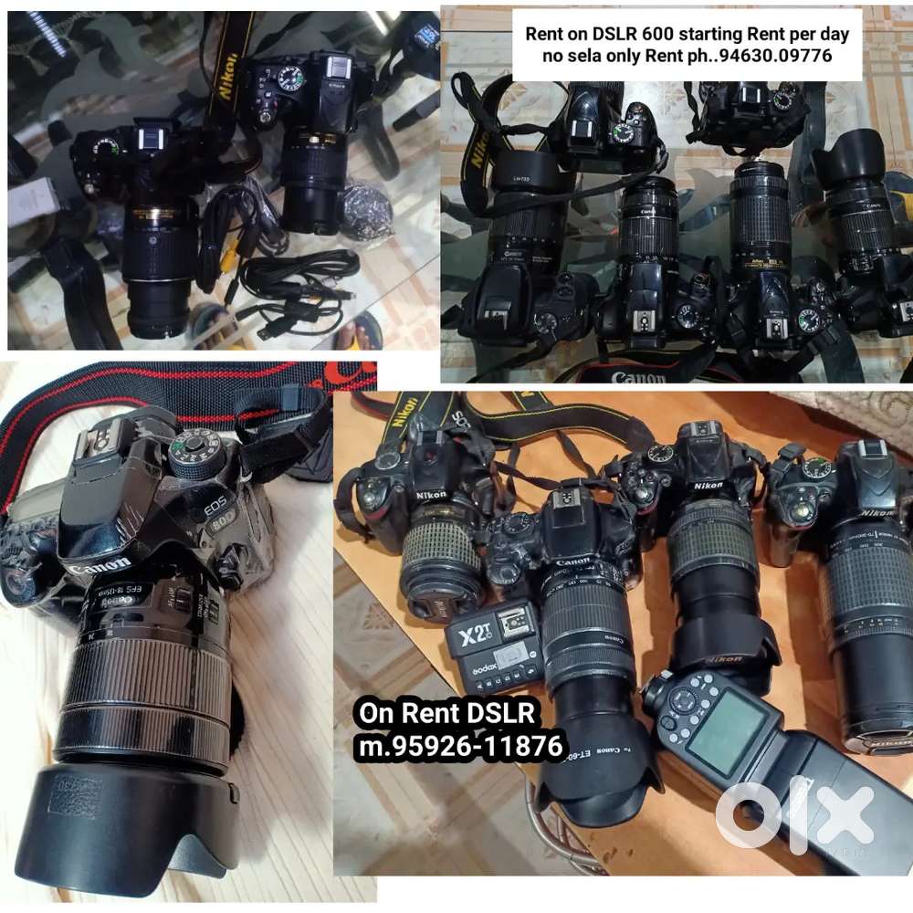 On Rent DSLR