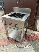 Stainless steel single burner bhatti available