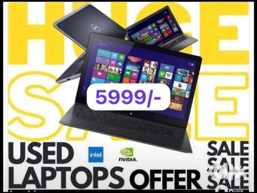 Lenovo dell hp used Laptops