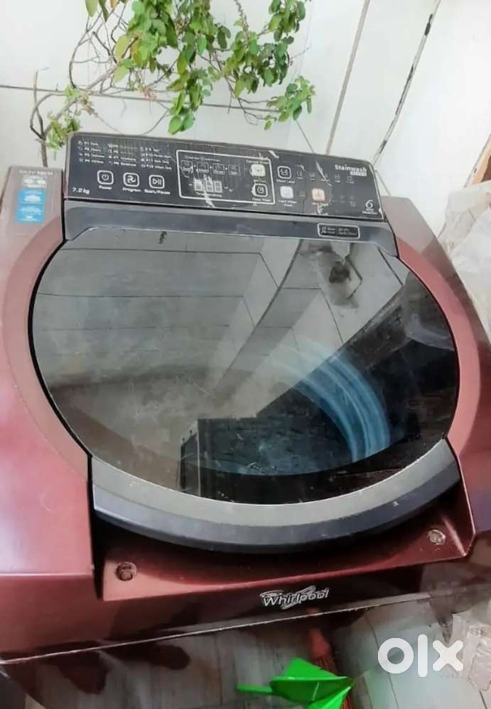 Whirlpool top load washing machine with inbuilt heater