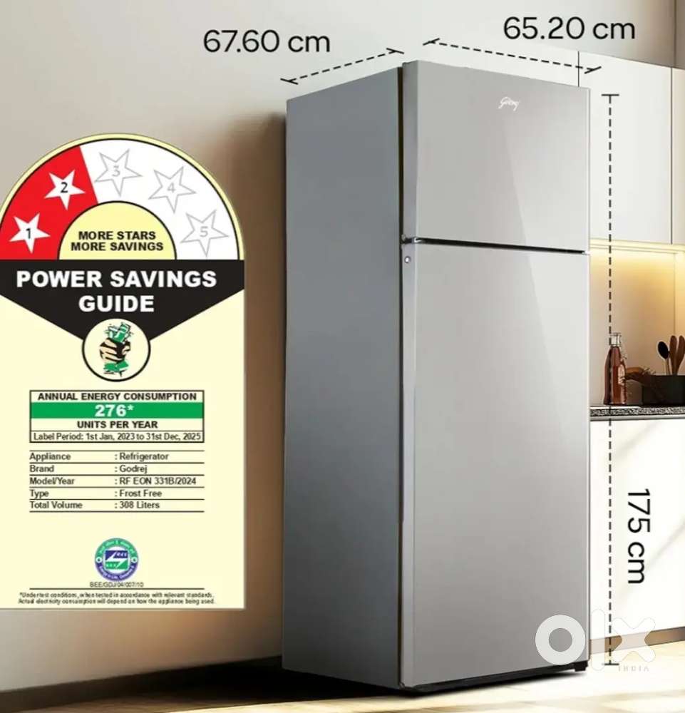 Godrej 4 in 1 convertible 308 litres fridge