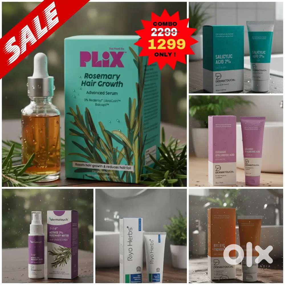 6 IN 1 COMBO OF BEAUTY PRODUCTS UNUSED SEAL PACKED