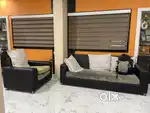 3+1+1 sofa set with cushions