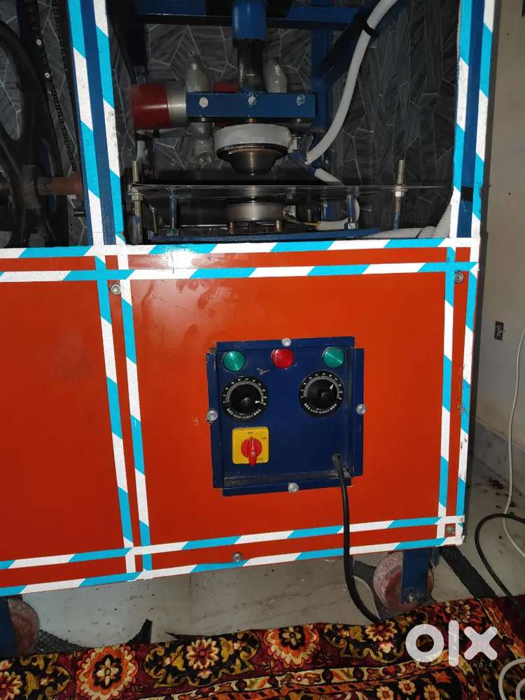 Heavy Crank paper plate dona making machine
