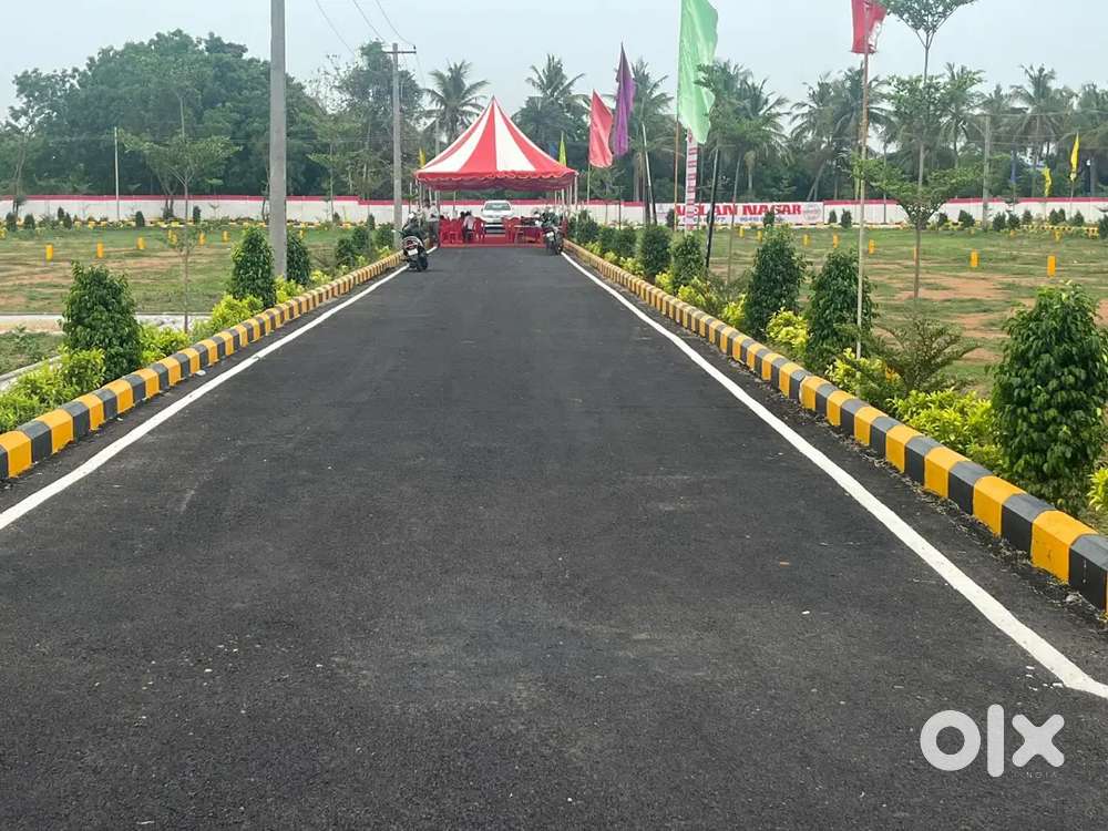 Plots for sale 5 minutes From Mannivakkam junction Near