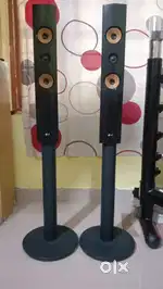 LG Tower speakers JVC 4.1 mini tower speaker