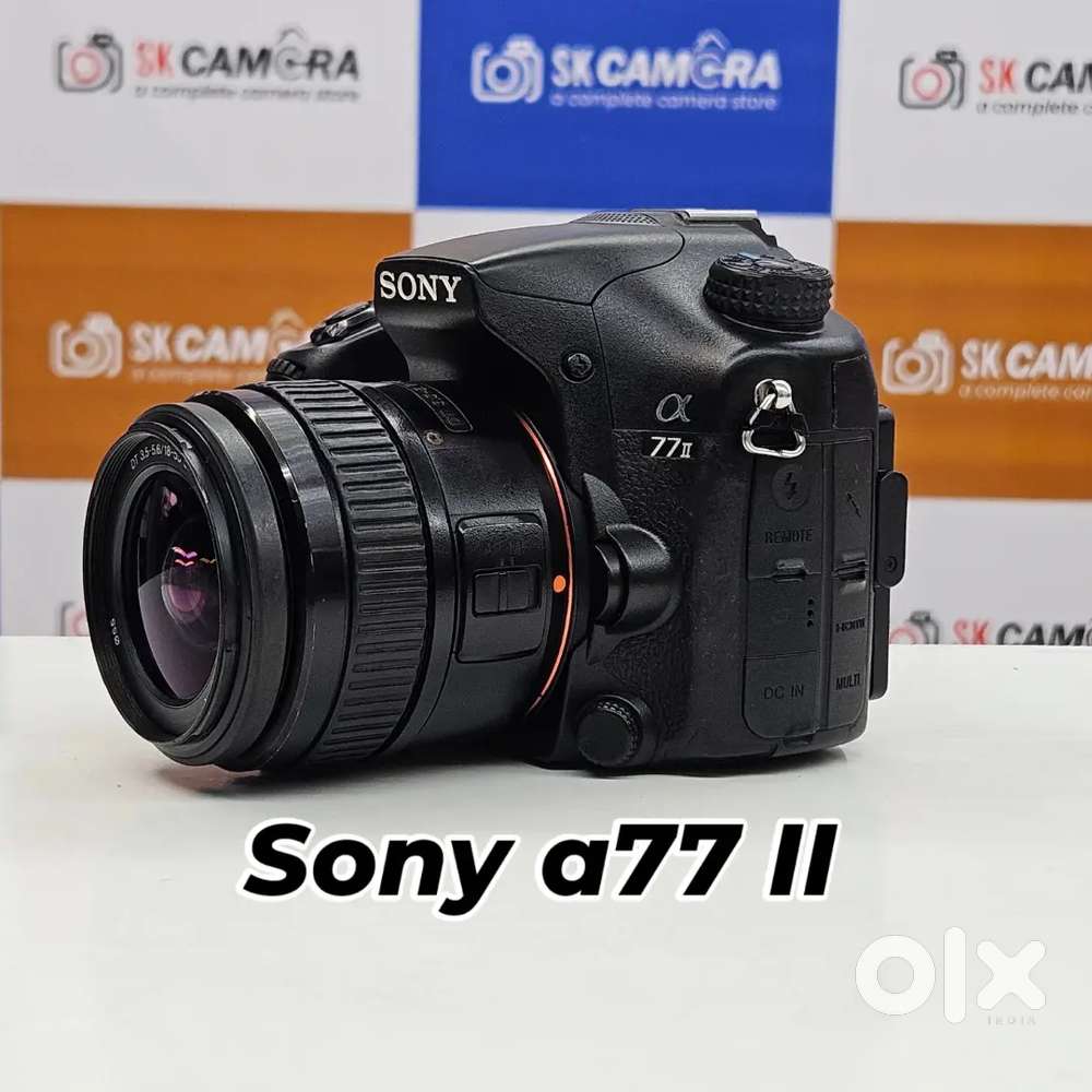 Sony A77 II with 18-55mm Lens – Advanced APS-C DSLR Kit SK43