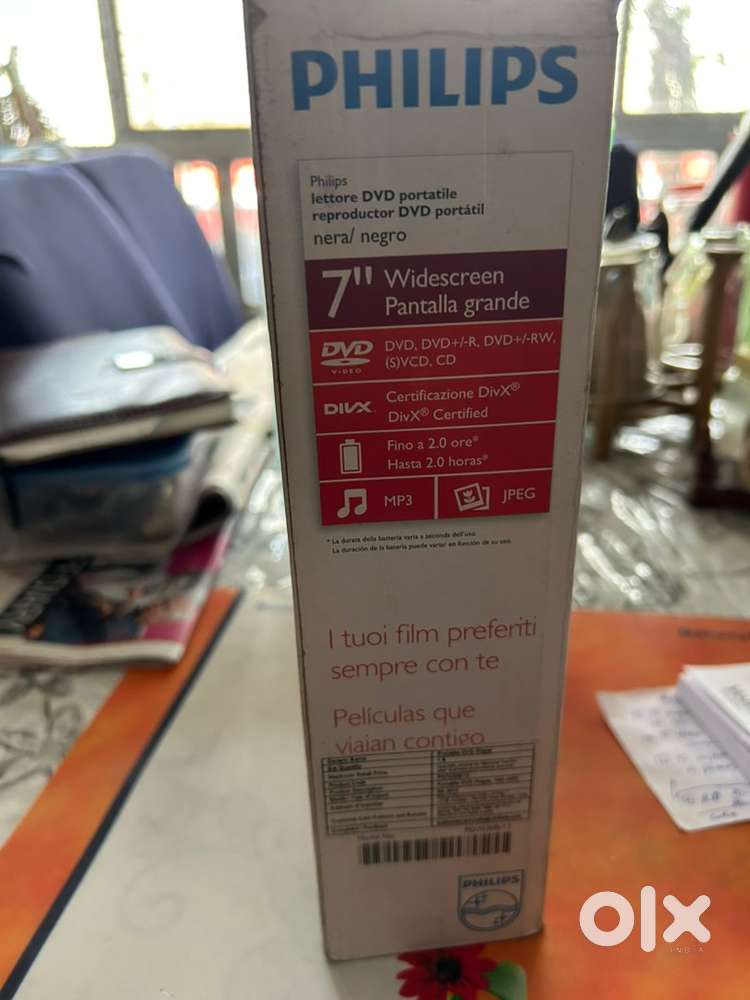 Portable DvD player philips