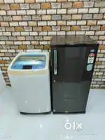 Lg (190) refrigerator single door Samsung washing (6.2) kg for 14499@@