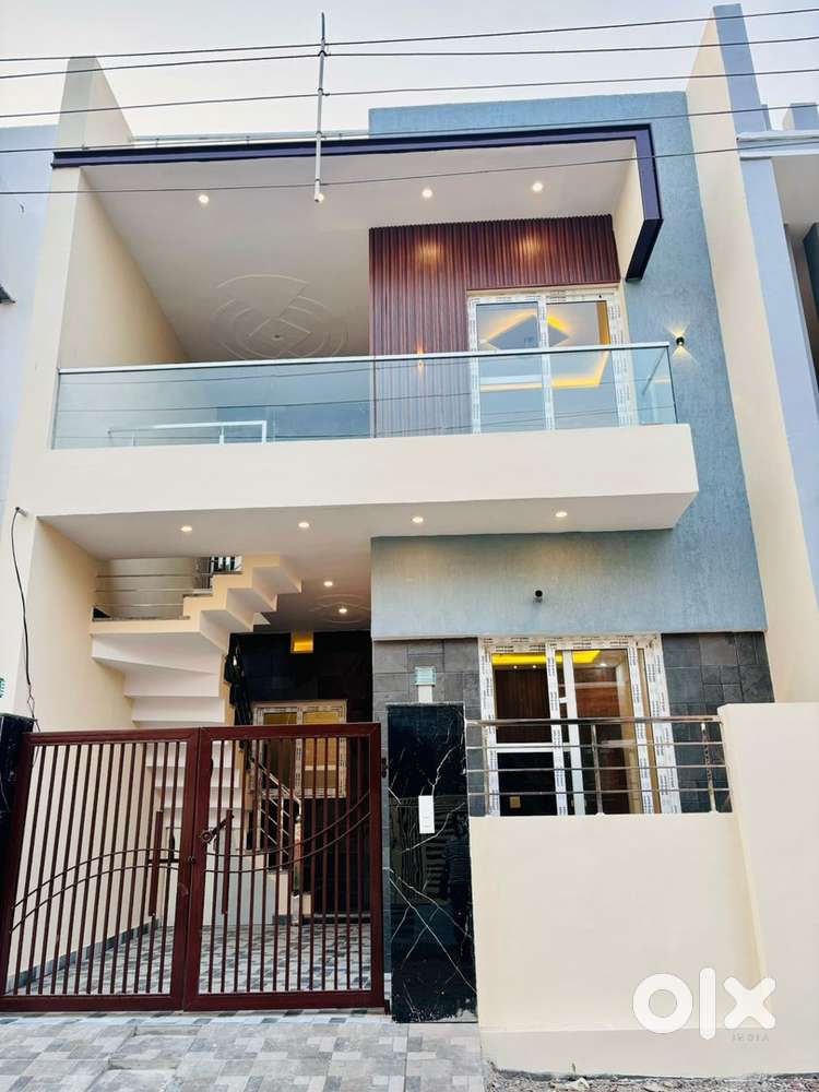 3BHK READY TO MOVE DOUBLE STORY LUXURIOUS KOTHI INJUST 74.90lac Kharar