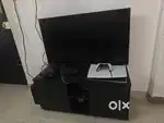 Small TV unit - dark brown colour