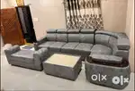 LUXURY L TYPE KIT KAT MODEL SOFA SET AVAILABLE AT ZAM ZAM FURNITURE