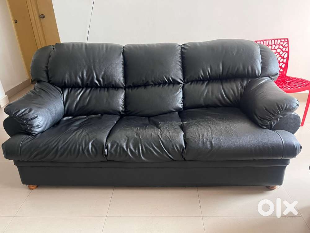 Black Leather sofa