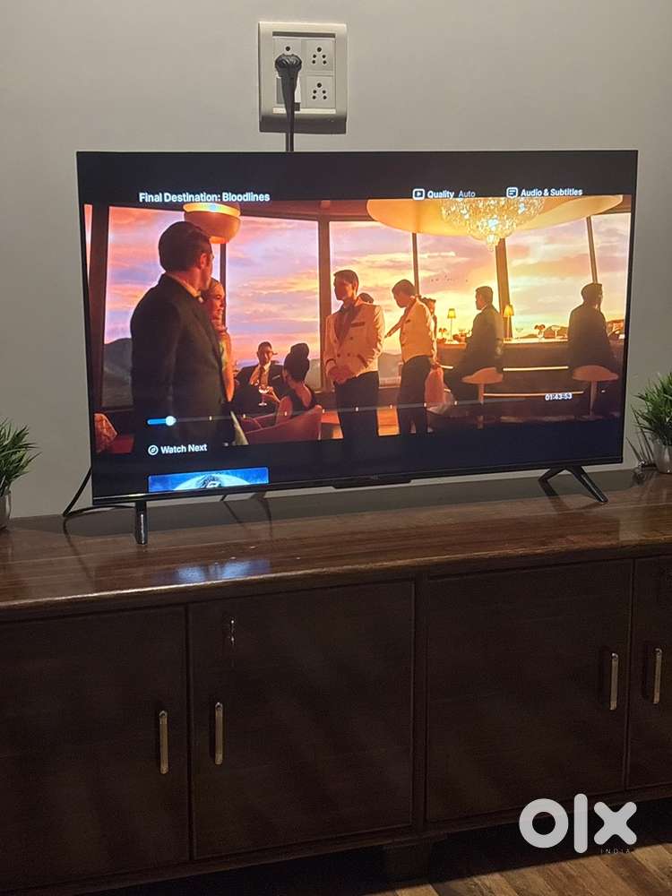 TCL 43” Android smart tv (2022 Purchase )