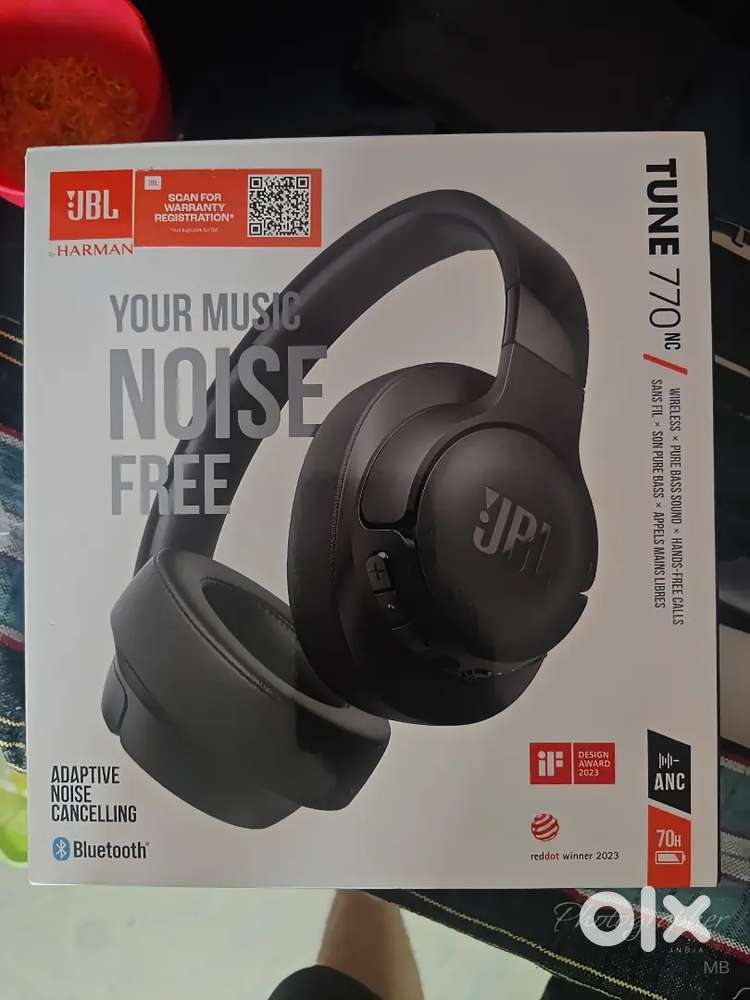 JBL Tune 770NC Wireless Over Ear ANC Headphones