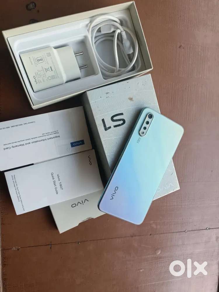 Vivo S1=6+128 display fingar waterproof Charger+dibba  bill gumgaya