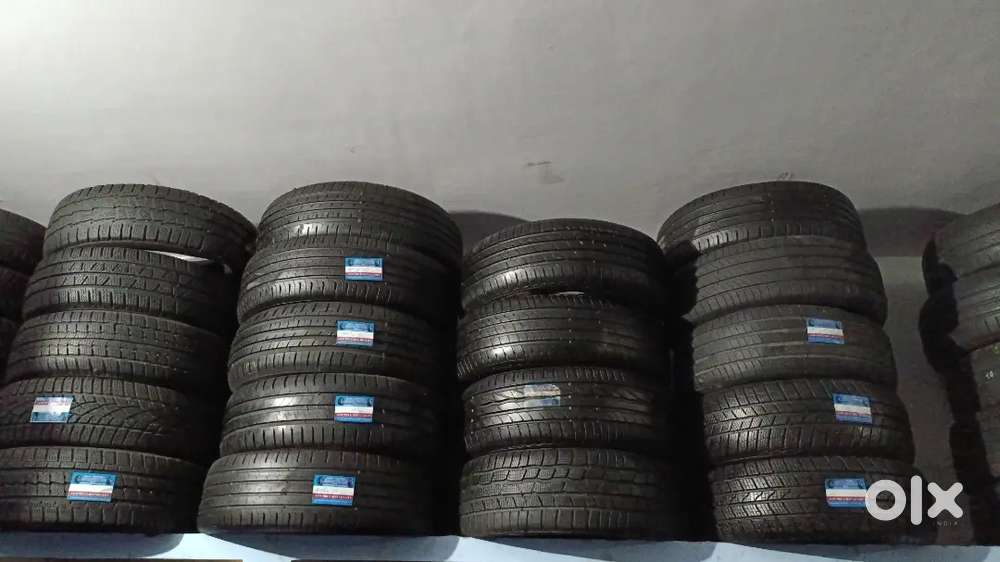 Imported Used Tyre. No Rubbering - 100% Original Grip.