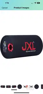 JXL Subwoofer 6500W for car