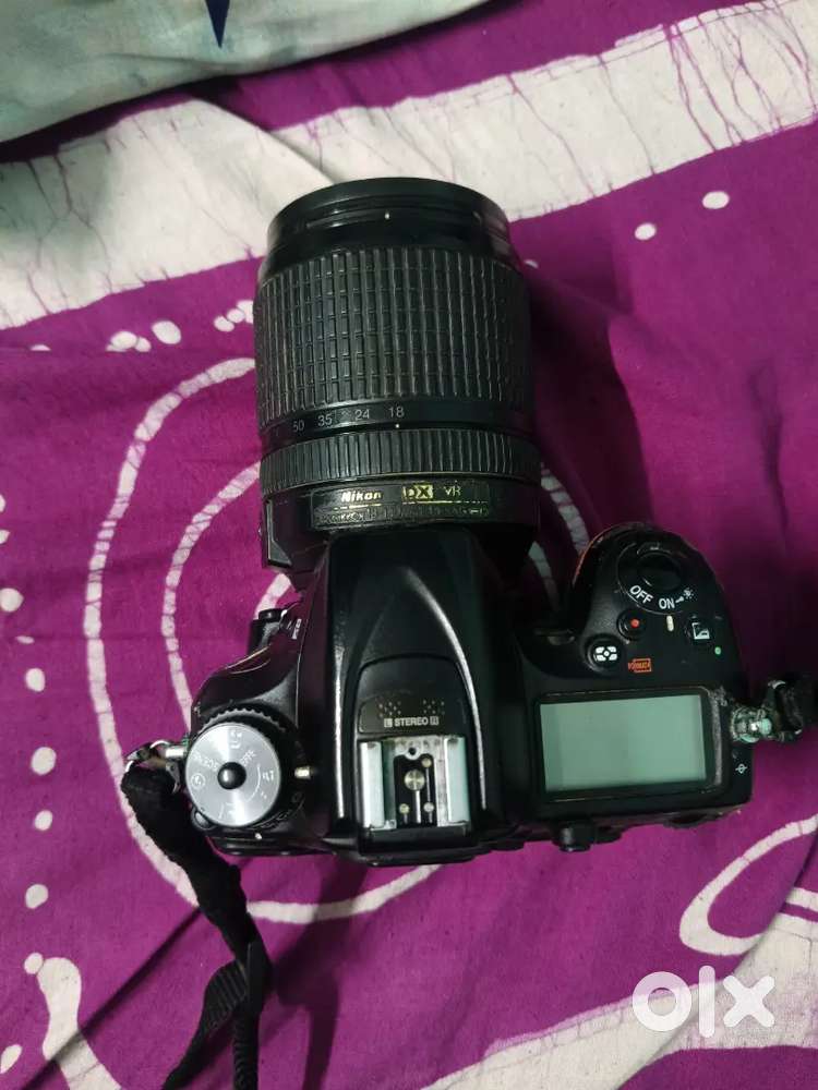Nikon D7200 with lens