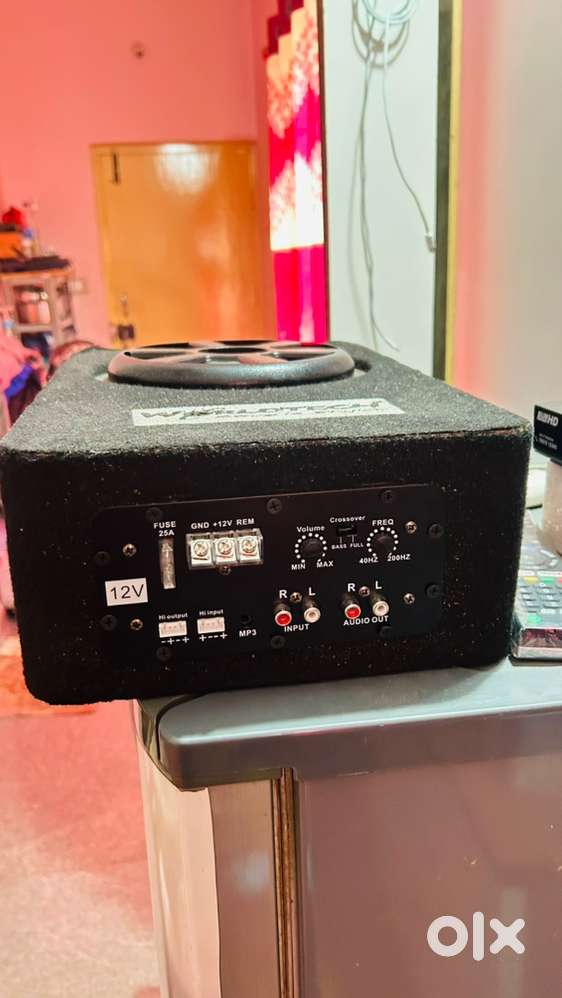 World tec indian brand Car Underset subwoofer