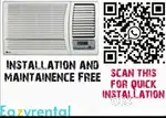 Get ac on rent from eazyrental delivery free split ac fridge