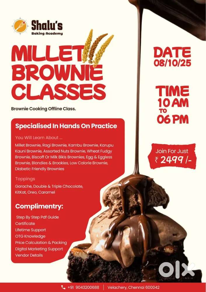 Millet brownie offline classes