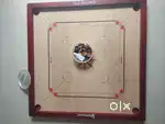 Carrom board available in good condition. It was occasionally used