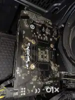 Desktop pc with monitor