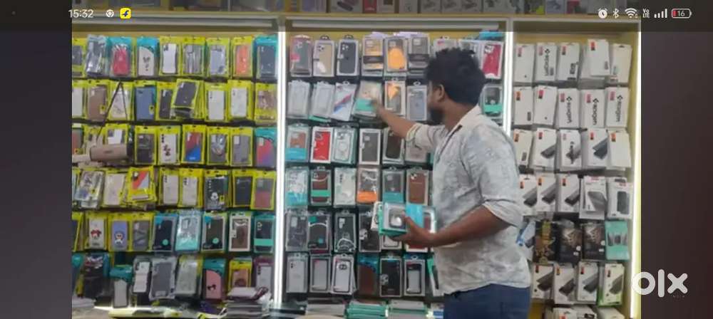 Job at Mobile accessories shop