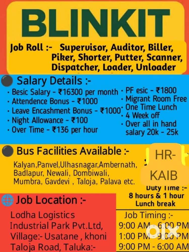 “Warehouse Associate – Picker, Auditor, Loading Job Hiring”