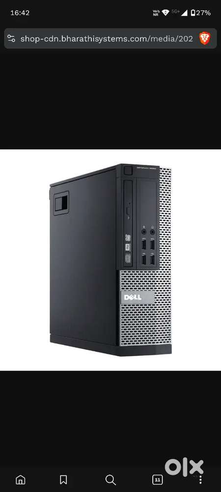 Dell PC , 500GB HDD + 120GBSSD + 10GB RAM